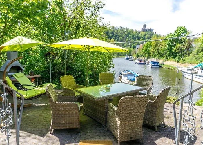 Ferienhaus auf der Schleuseninsel